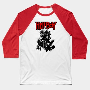 HELLBOY - Graveyard Baseball T-Shirt